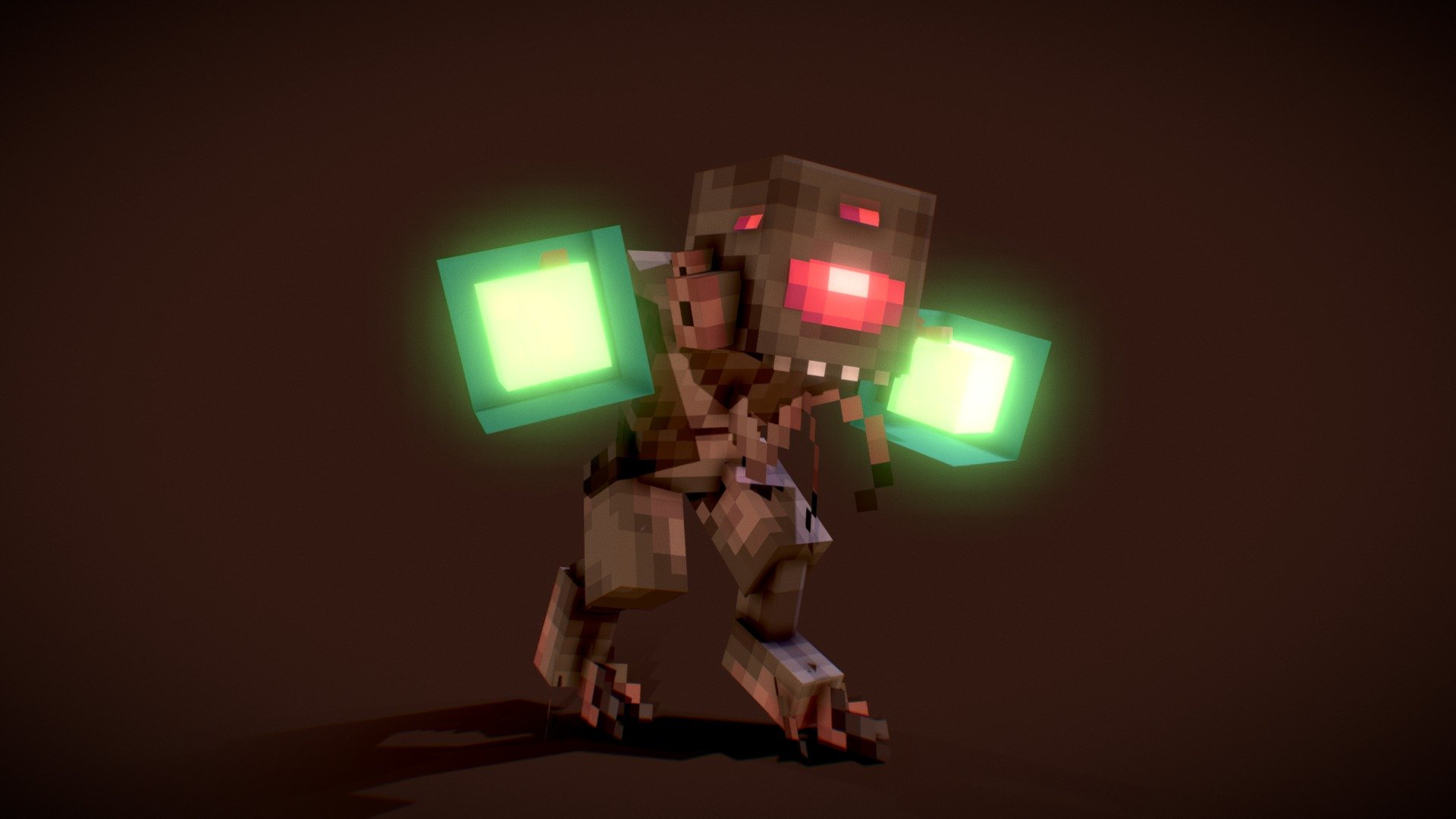 Vortigaunt Minecraft 3d model