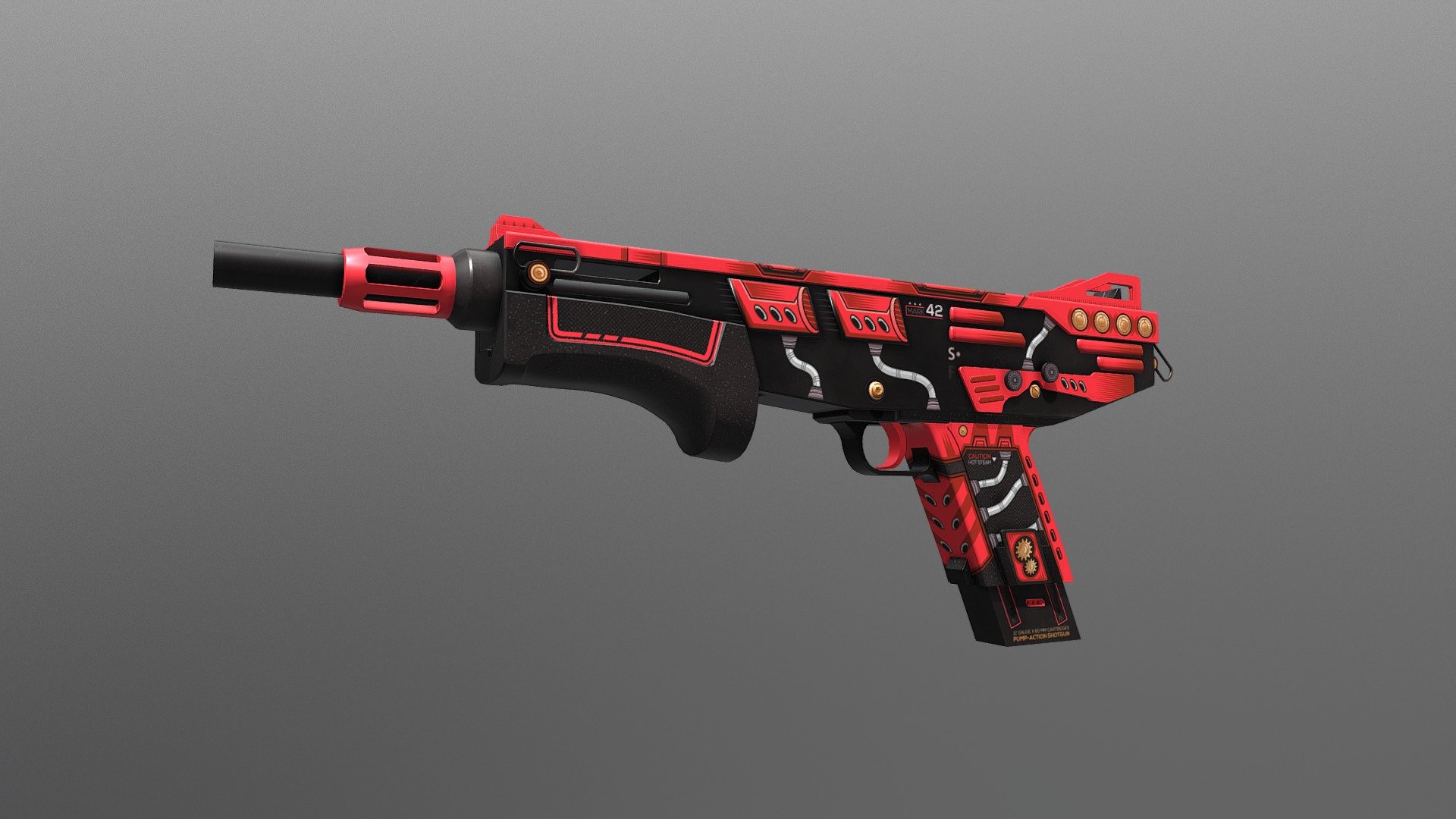 Mag-7 | Constructor (Red) 3d model