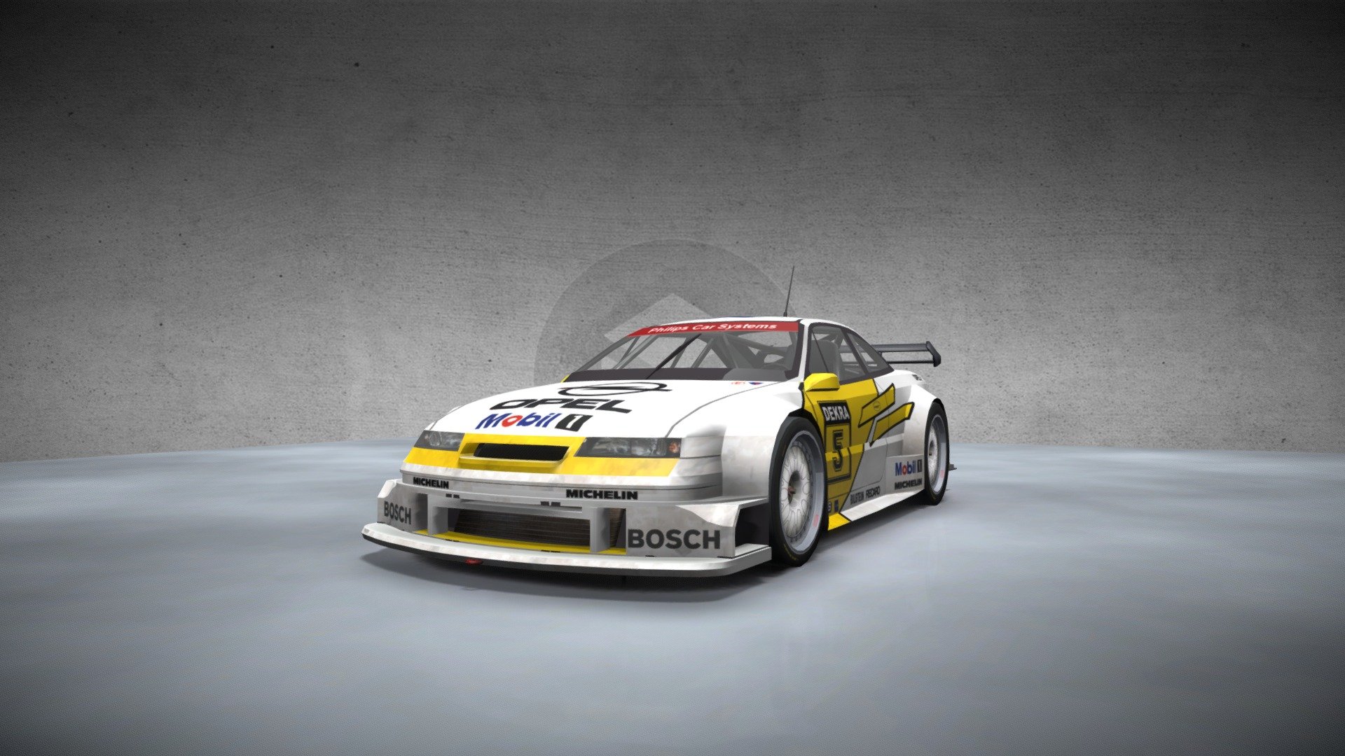 Opel Calibra DTM 3d model