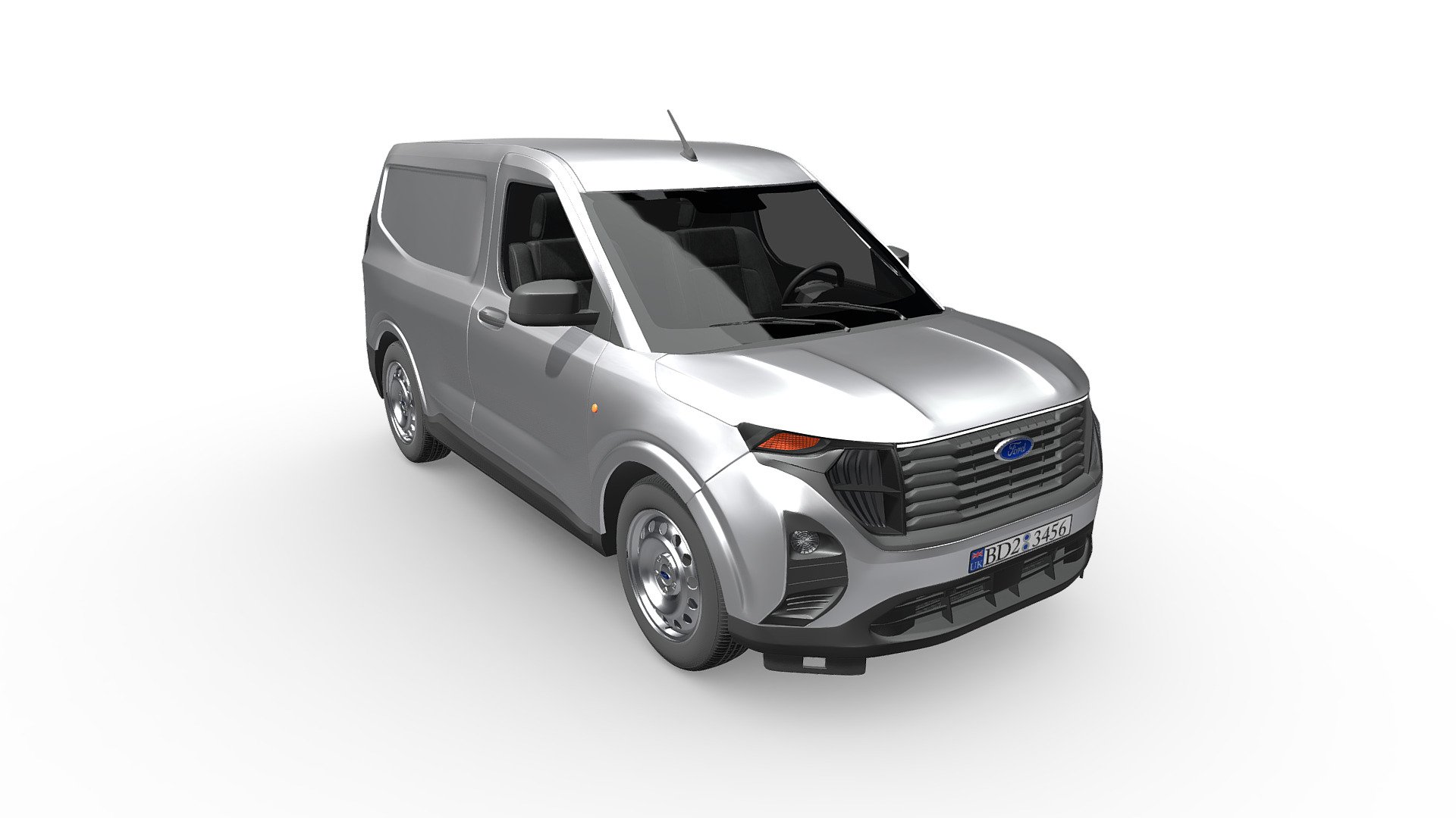 All-New Ford Transit Courier Leader 3d model