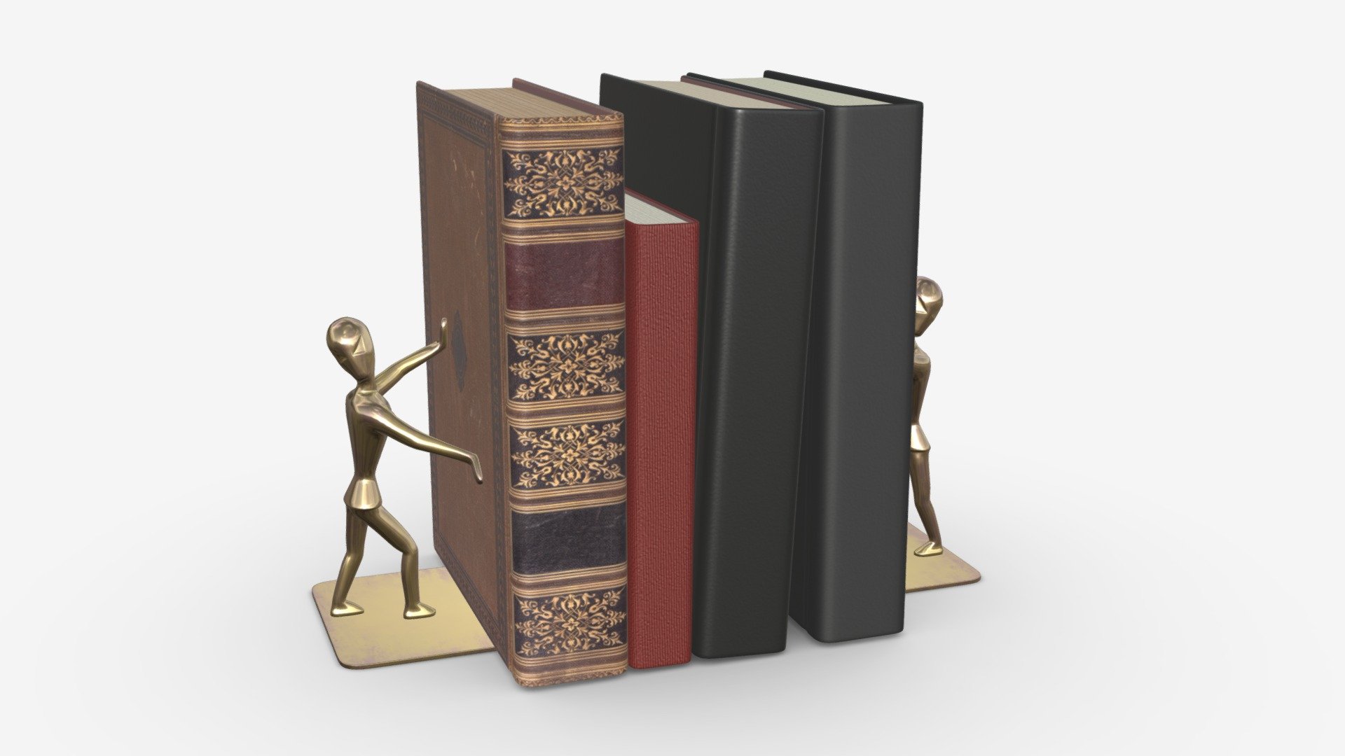 Book holder 01 3d model