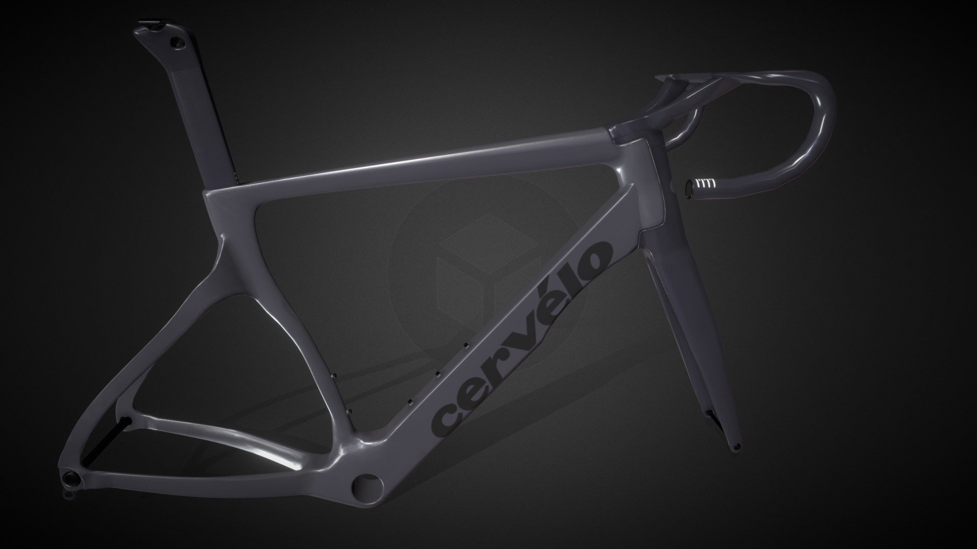 Cervelo S5 roadbike frameset 3d model