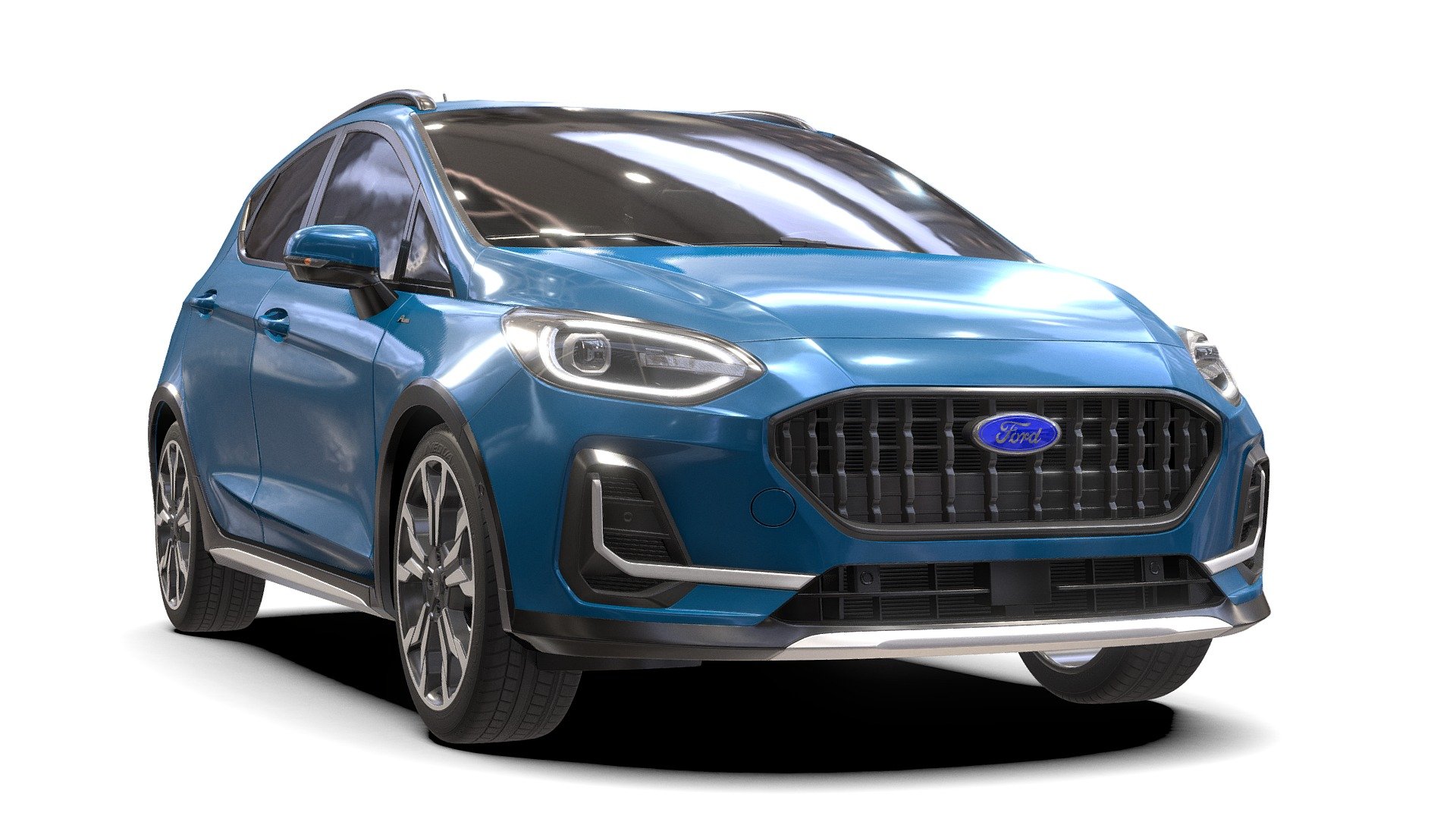 Ford Fiesta Active 5-Türer 2022 3d model