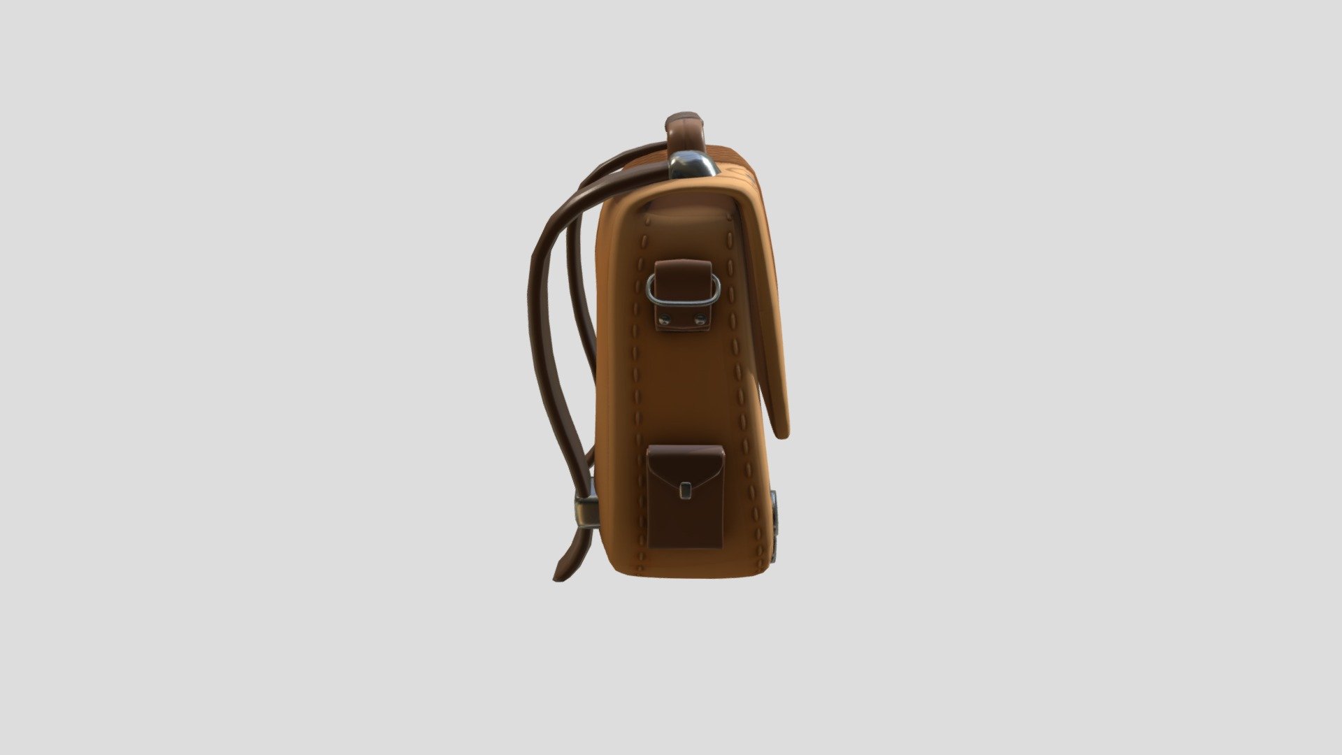 Stylized Backpack 3d model