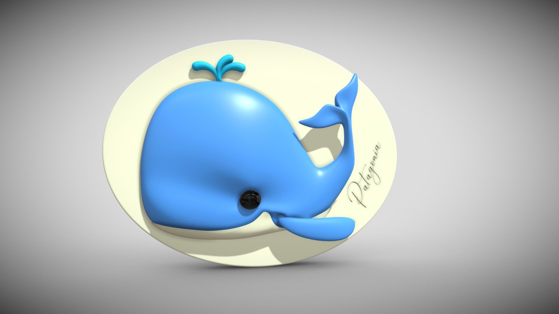 Patagonia Whale 3d model