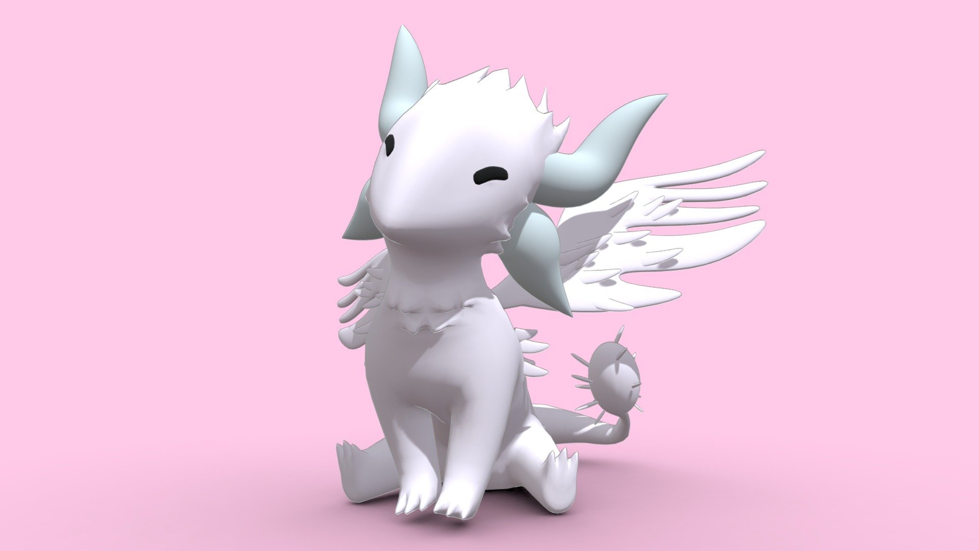 Baby Kanna- Kobayashi Dragon maid -小林さんちのメイドラゴン 3d model