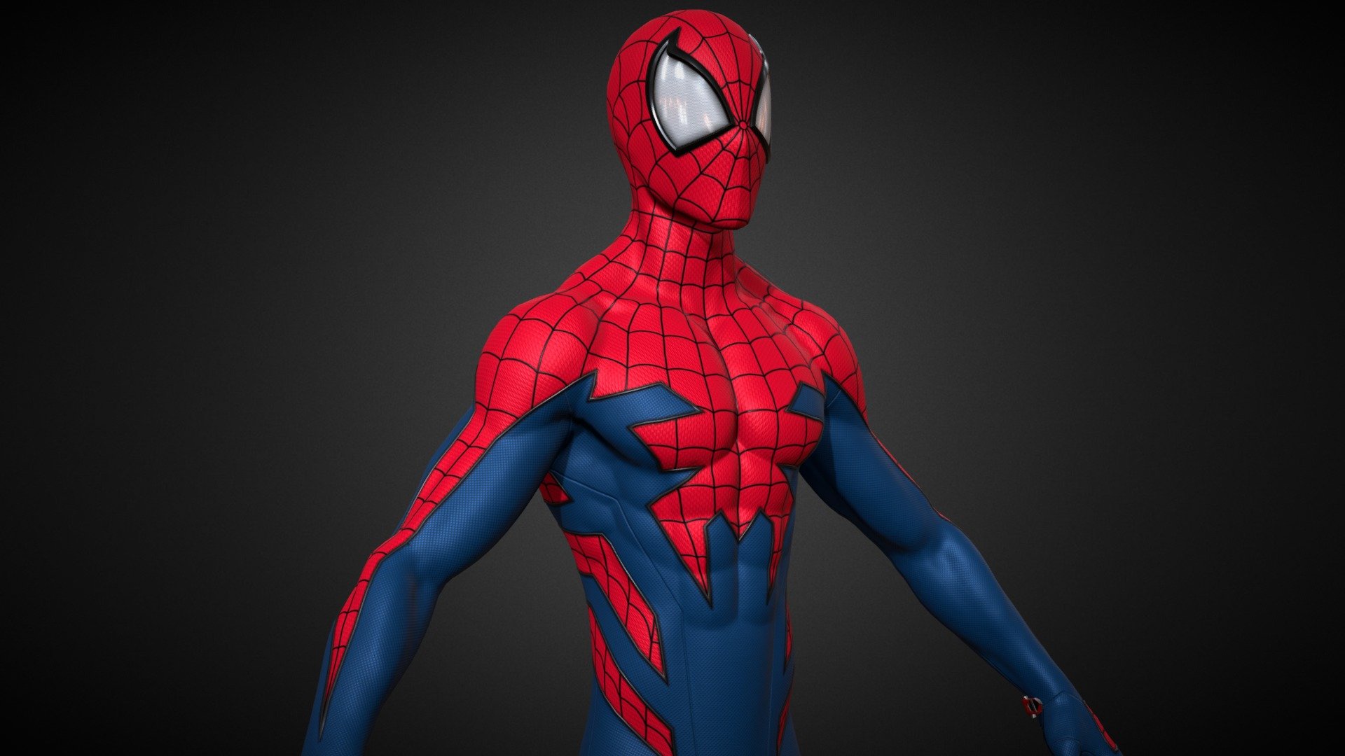 Spider-Man House Of M Suit 3d model