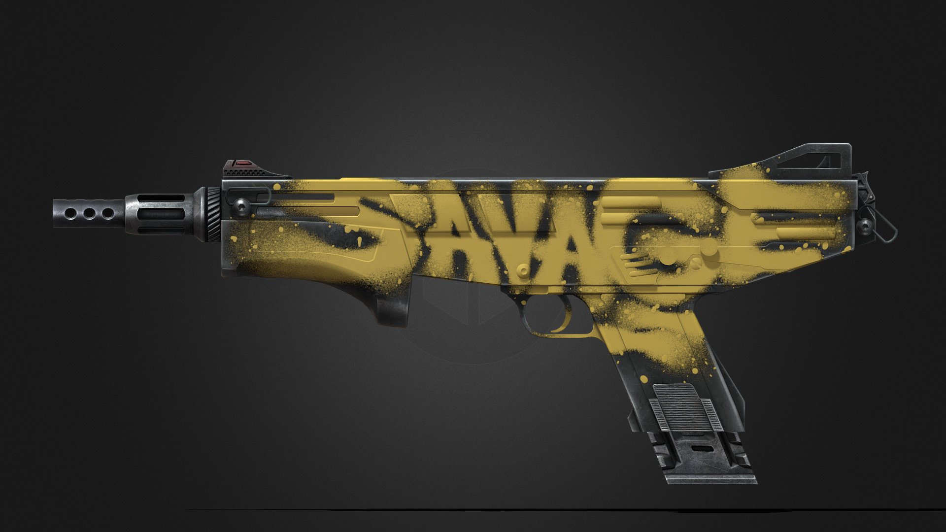 MAG-7 | SAVAGE SPRAY 3d model