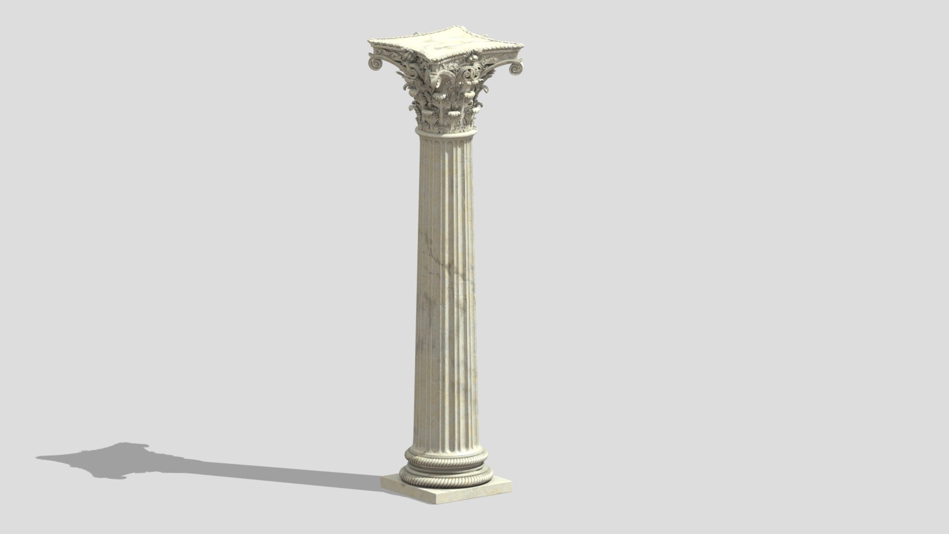 Composite Column 3 PBR Realistic 3d model