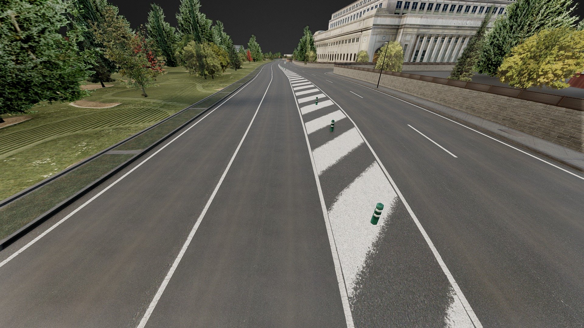 Urban Circuit Practices Bus / Car (VR/VX) 3d model