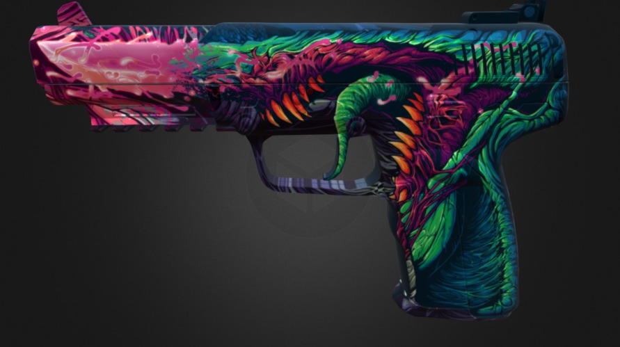 Five-SeveN | Hyper Beast 3d model