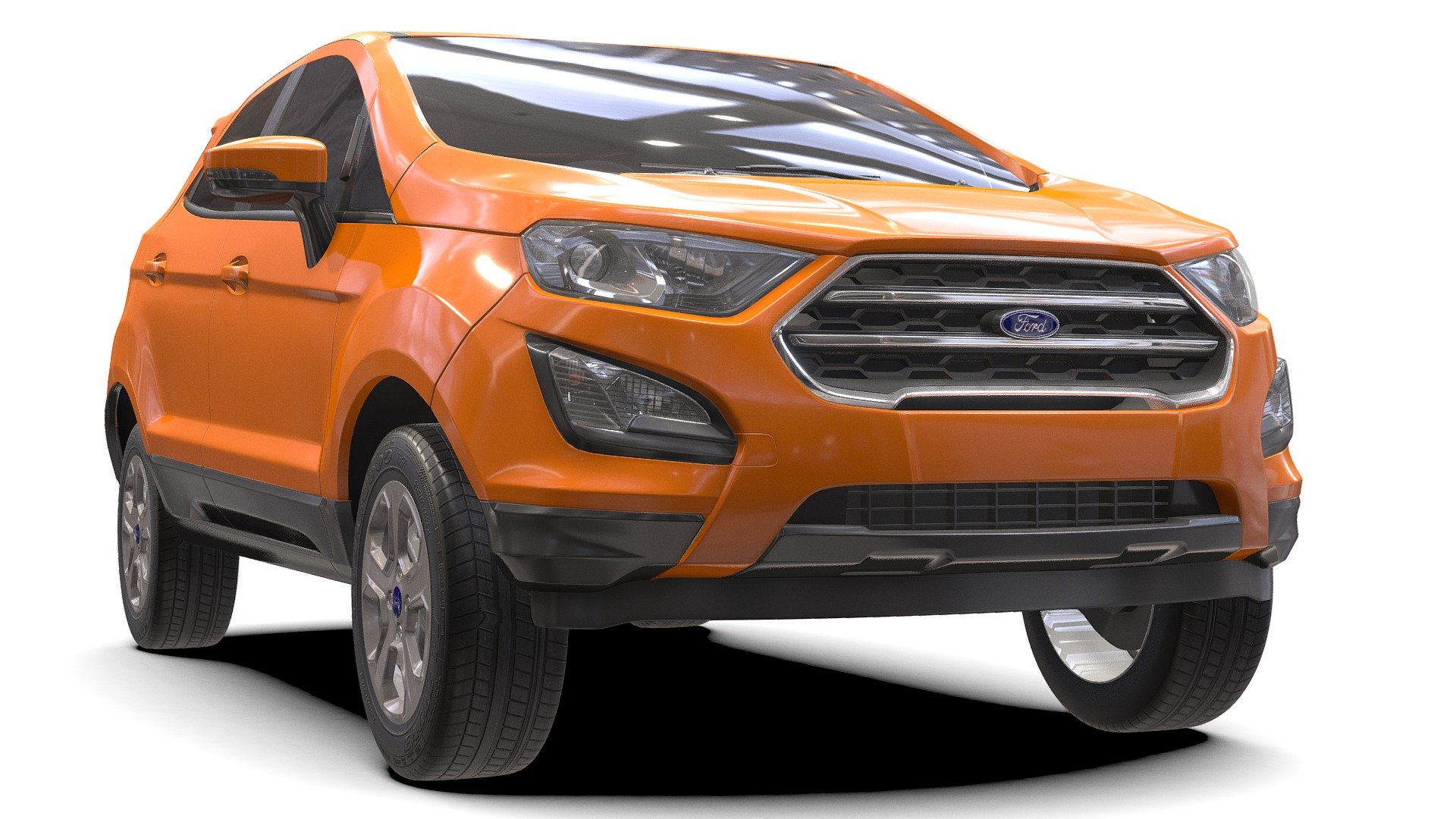 Ford EcoSport Trend 2019 3d model