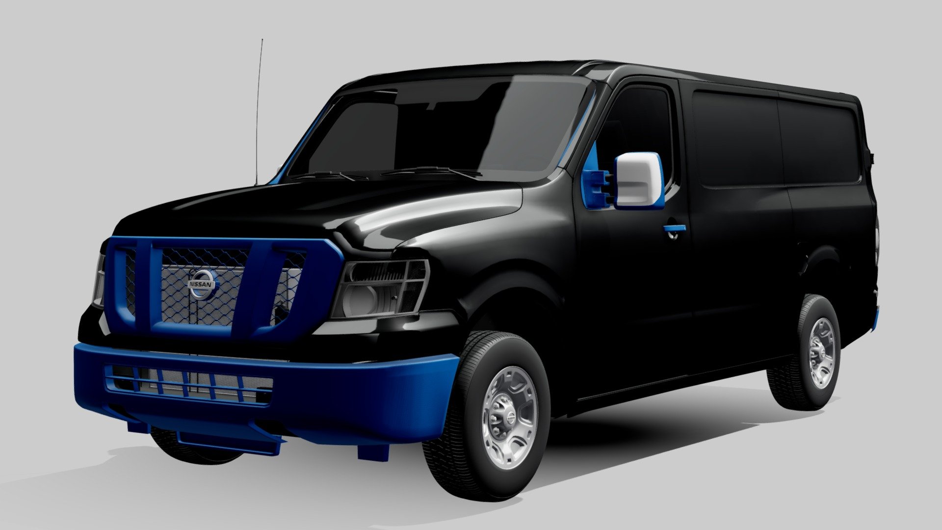 Nissan NV Cargo 2500HDV8 SV 2022 3d model