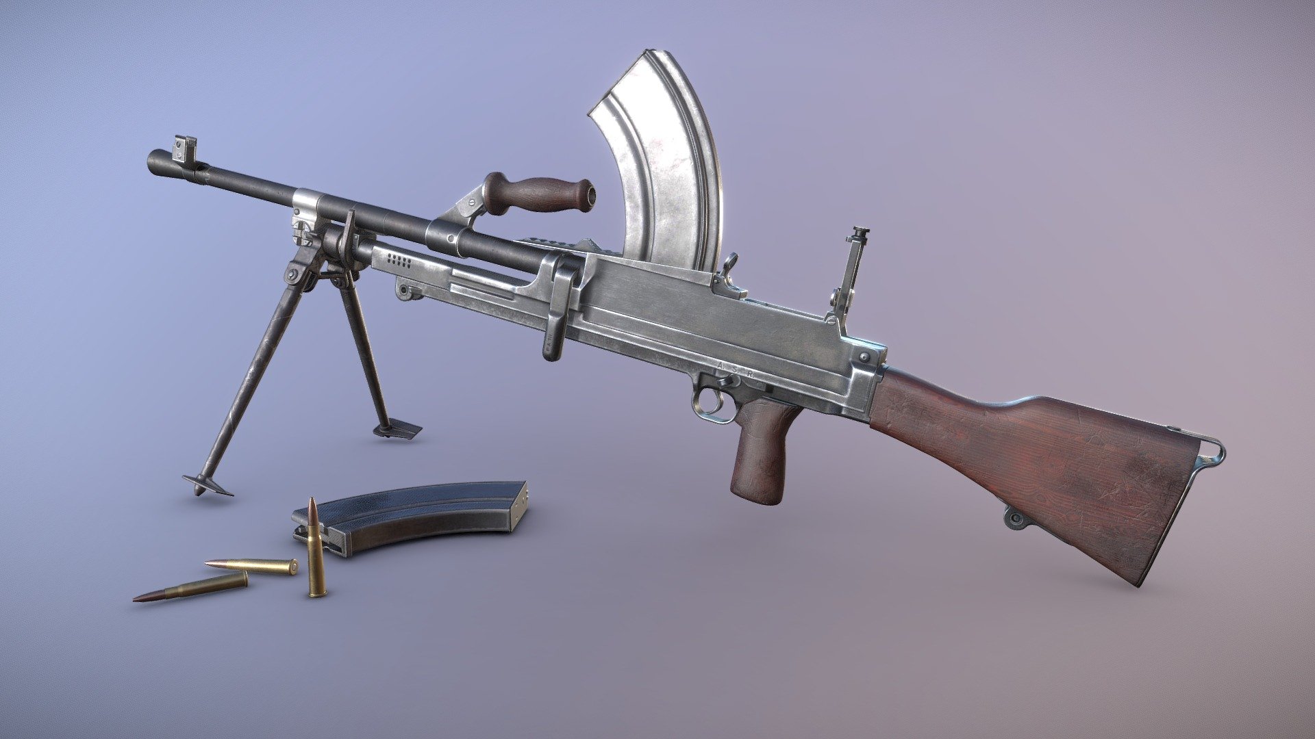 Bren Mk II 3d model