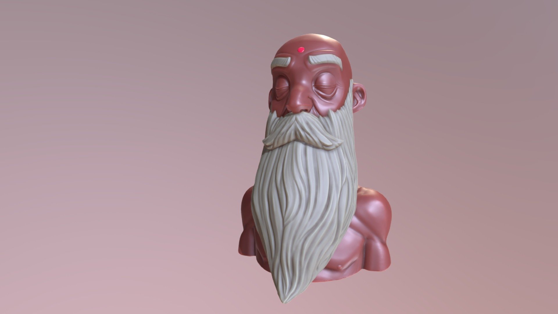 Beard 3d model