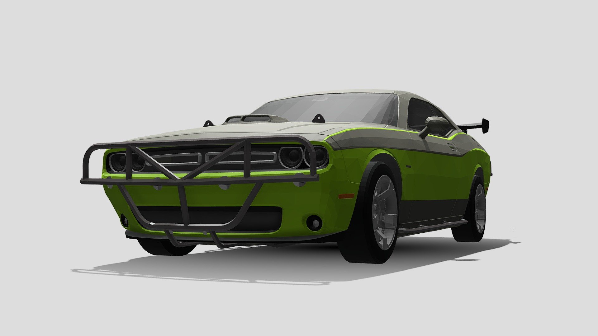 Fast and Furious 7 Dodge Challenger R/T Shaker 3d model