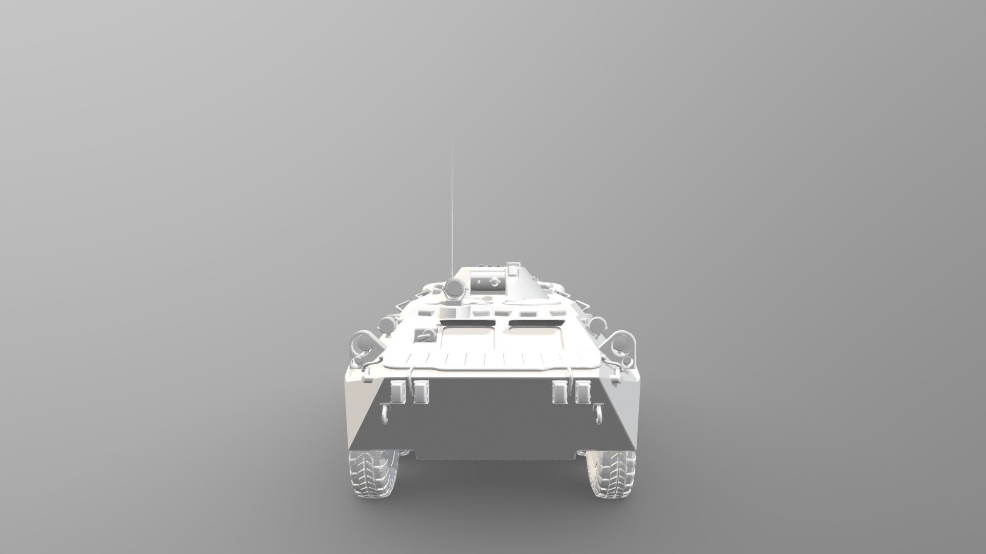 Btr-80 3d model