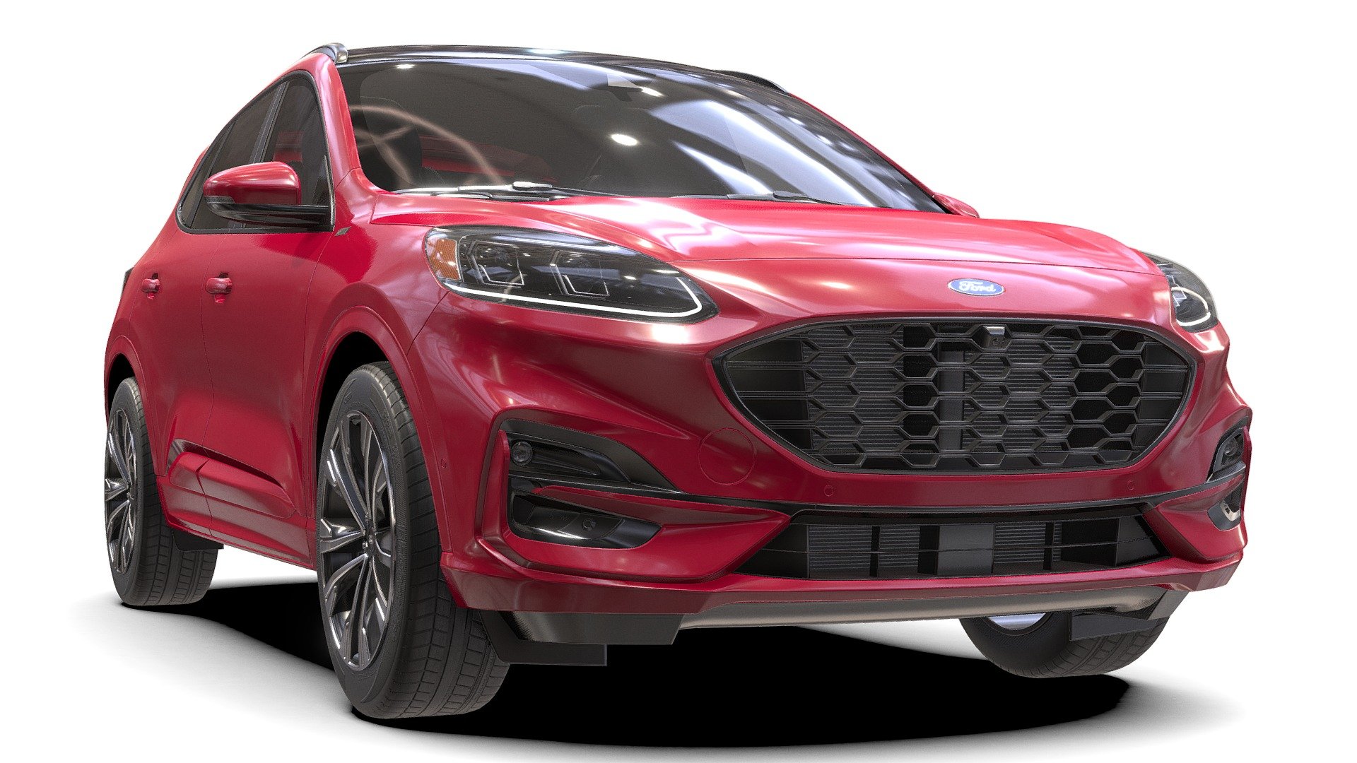 Ford Kuga ST 2020 3d model