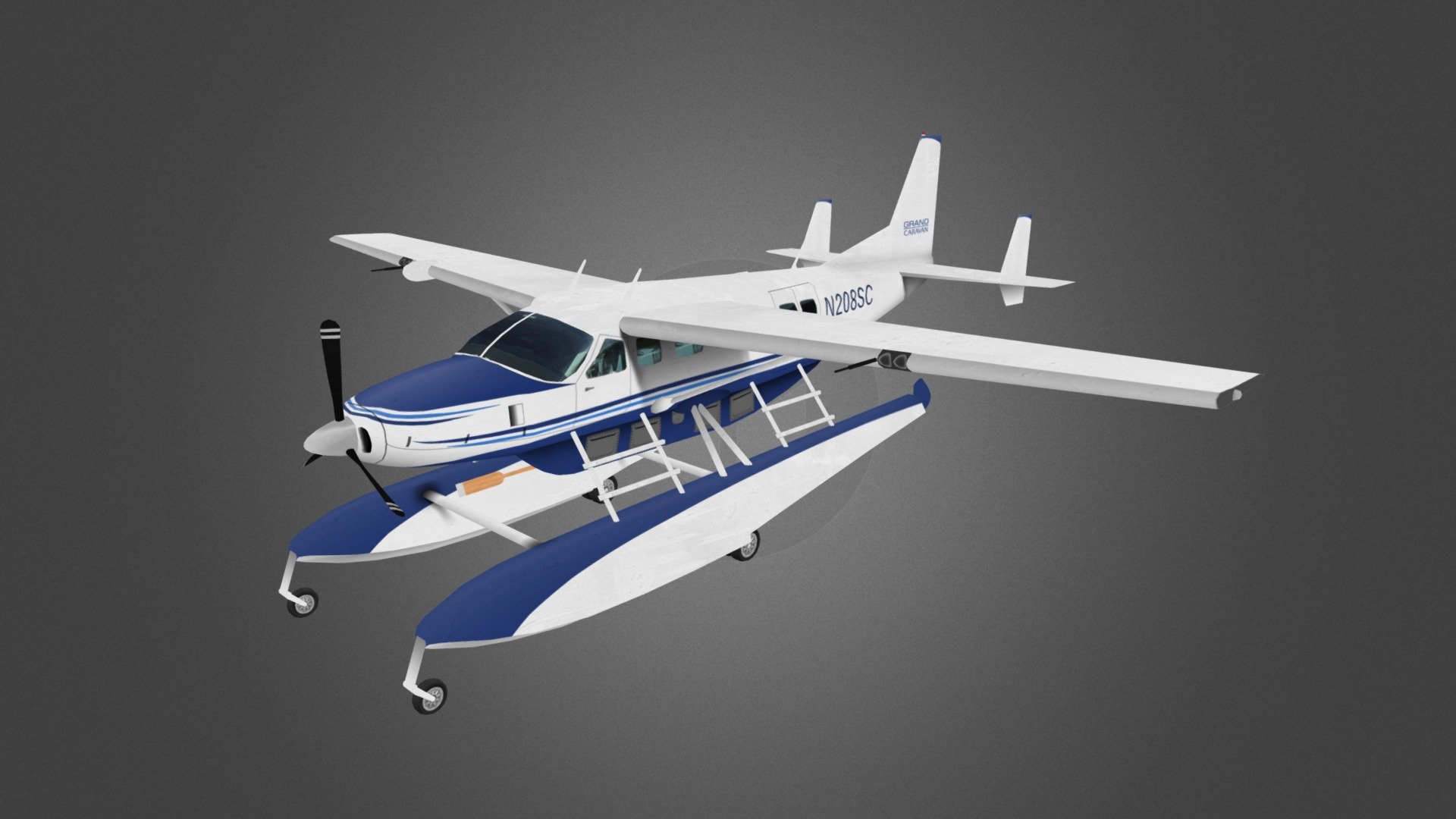 Cessna Caravan 3d model