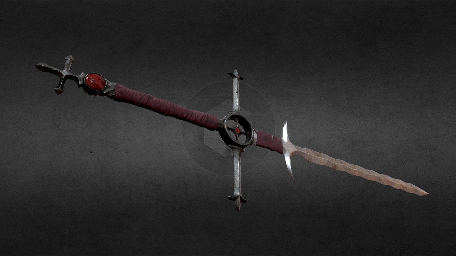 Vampire Slayer Greatsword 3d model