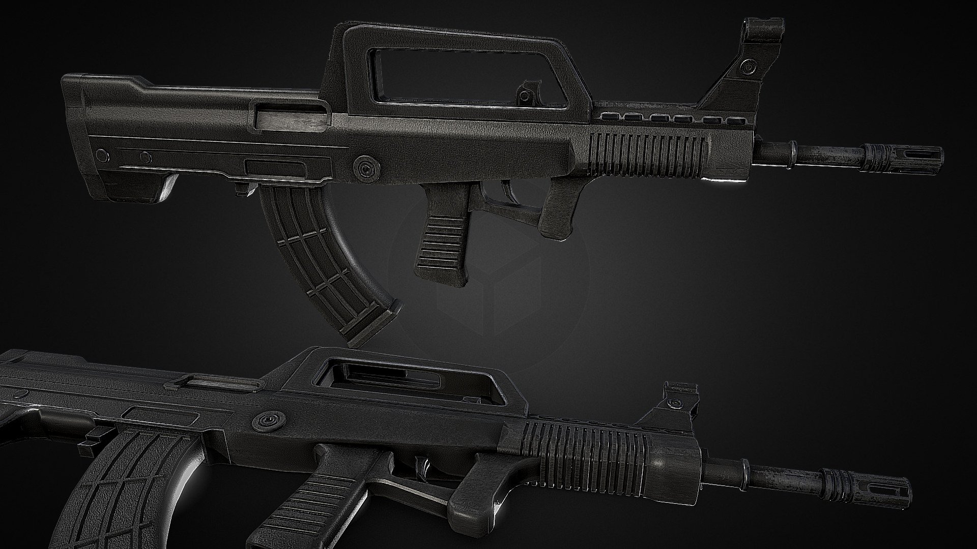 QBZ-83 Bullpup 3d model