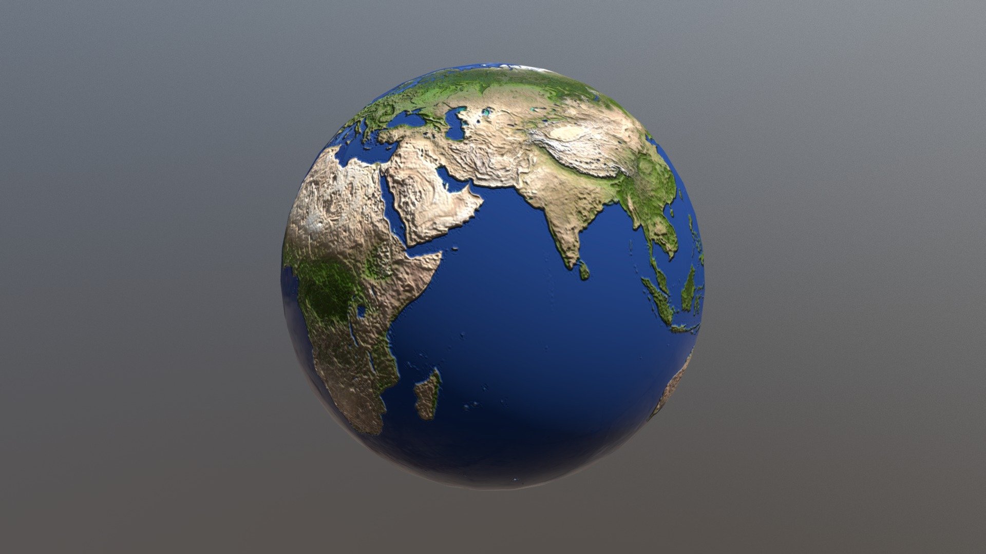 Earth 3d model