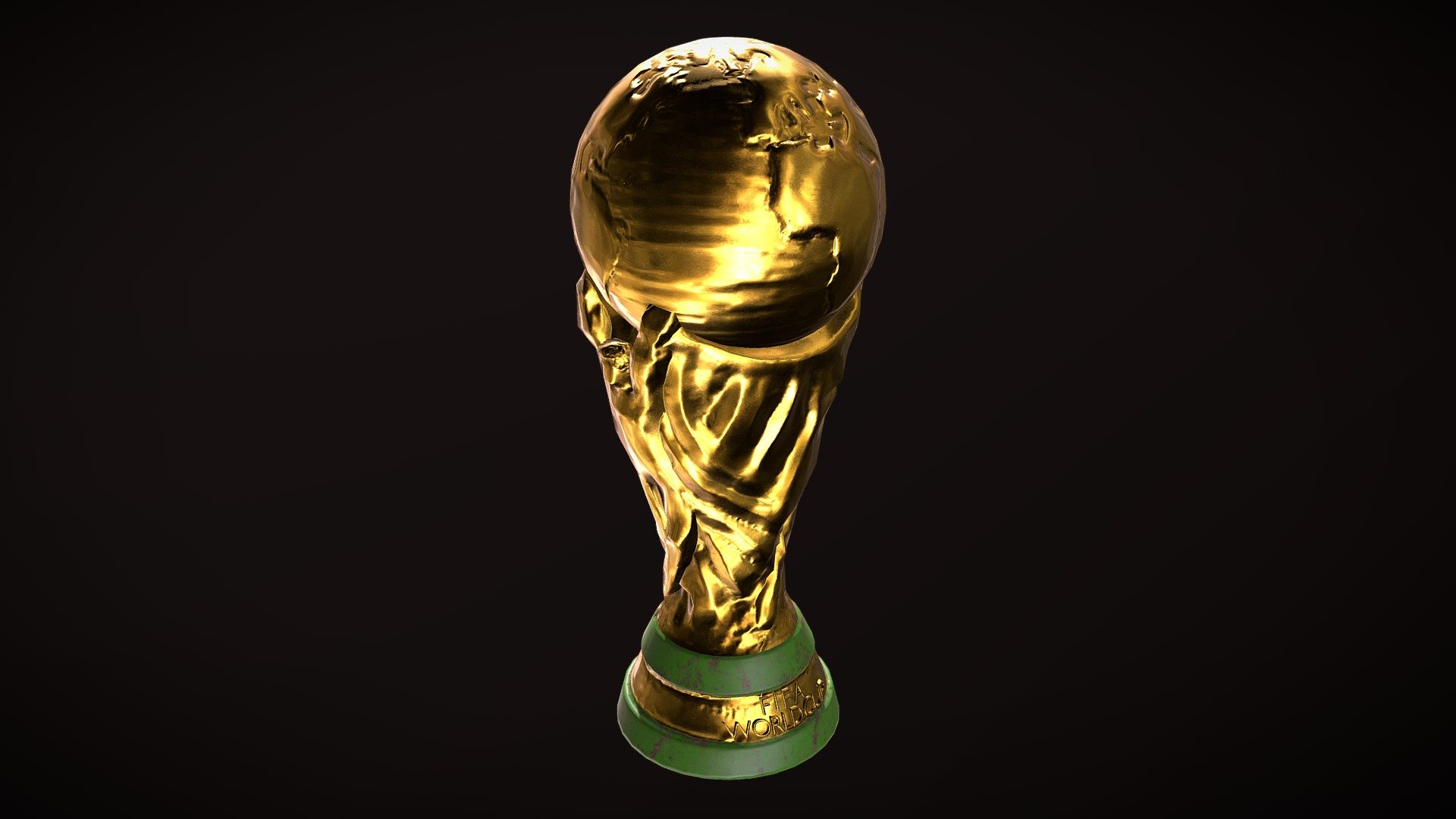 World Cup Trophy 3d model