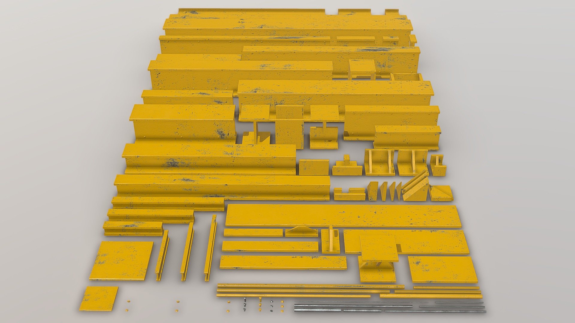 Construction-Kit Pack 1 3d model