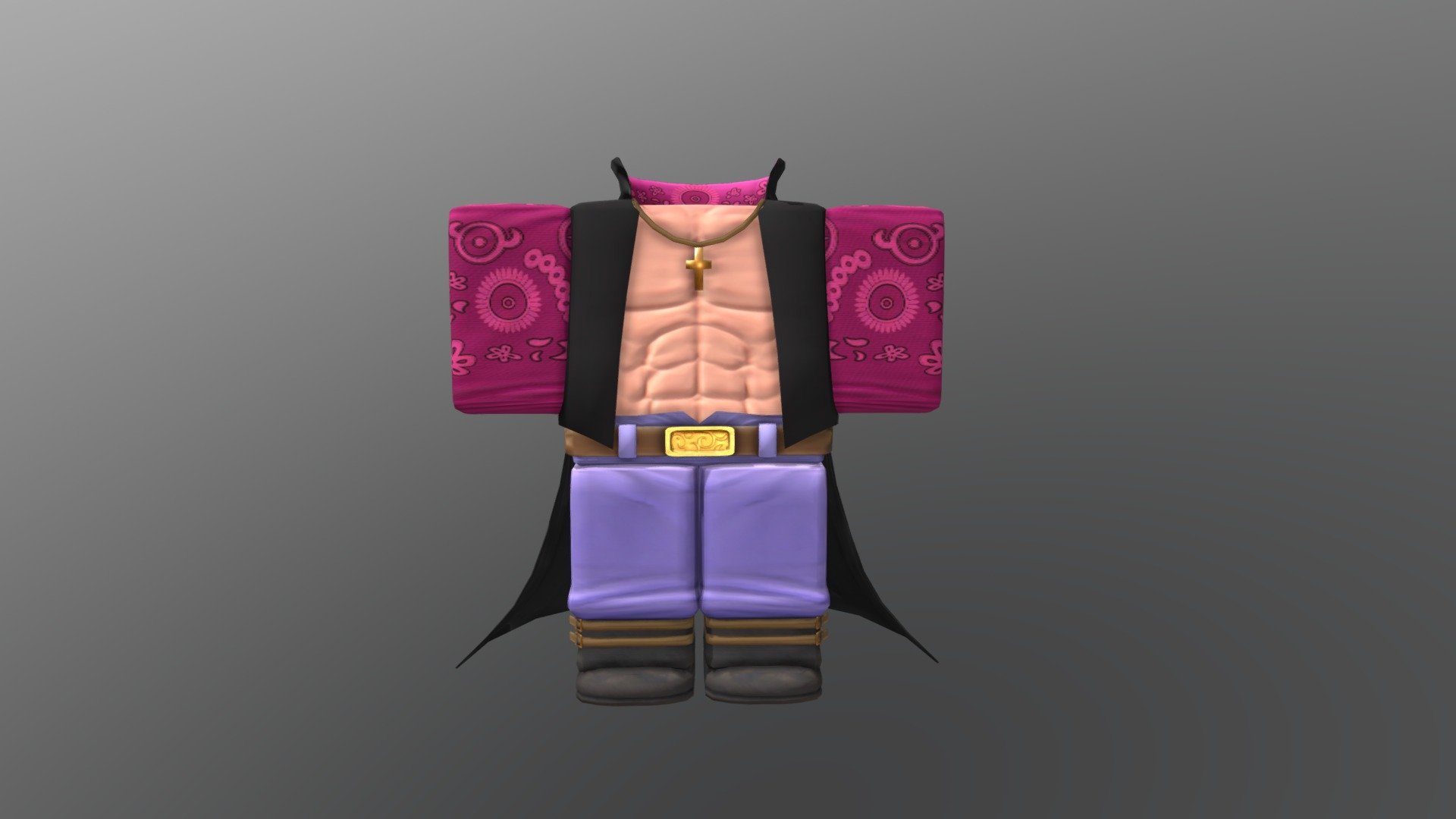 mihawk 3d model