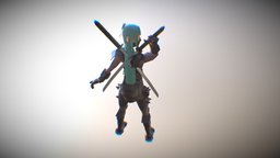 Akae | LOWPOLY CHARACTER