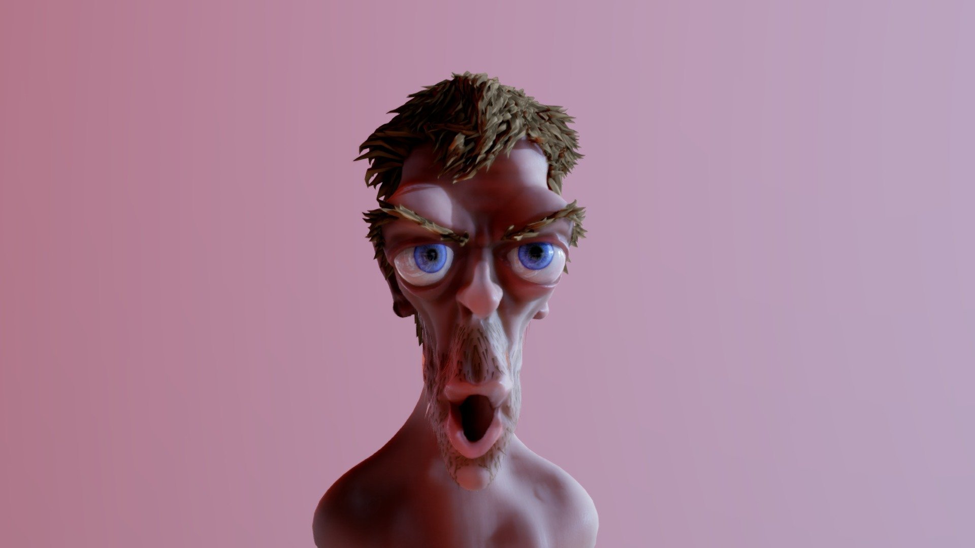 Hugh revisited 3d model