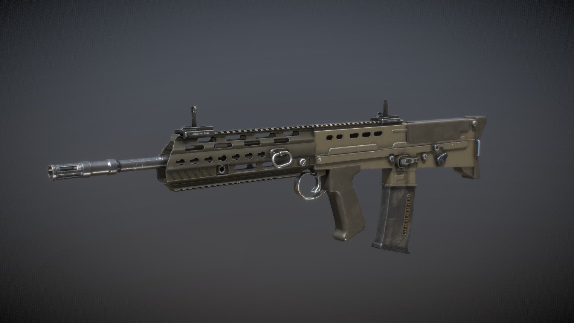 L85A3 3d model