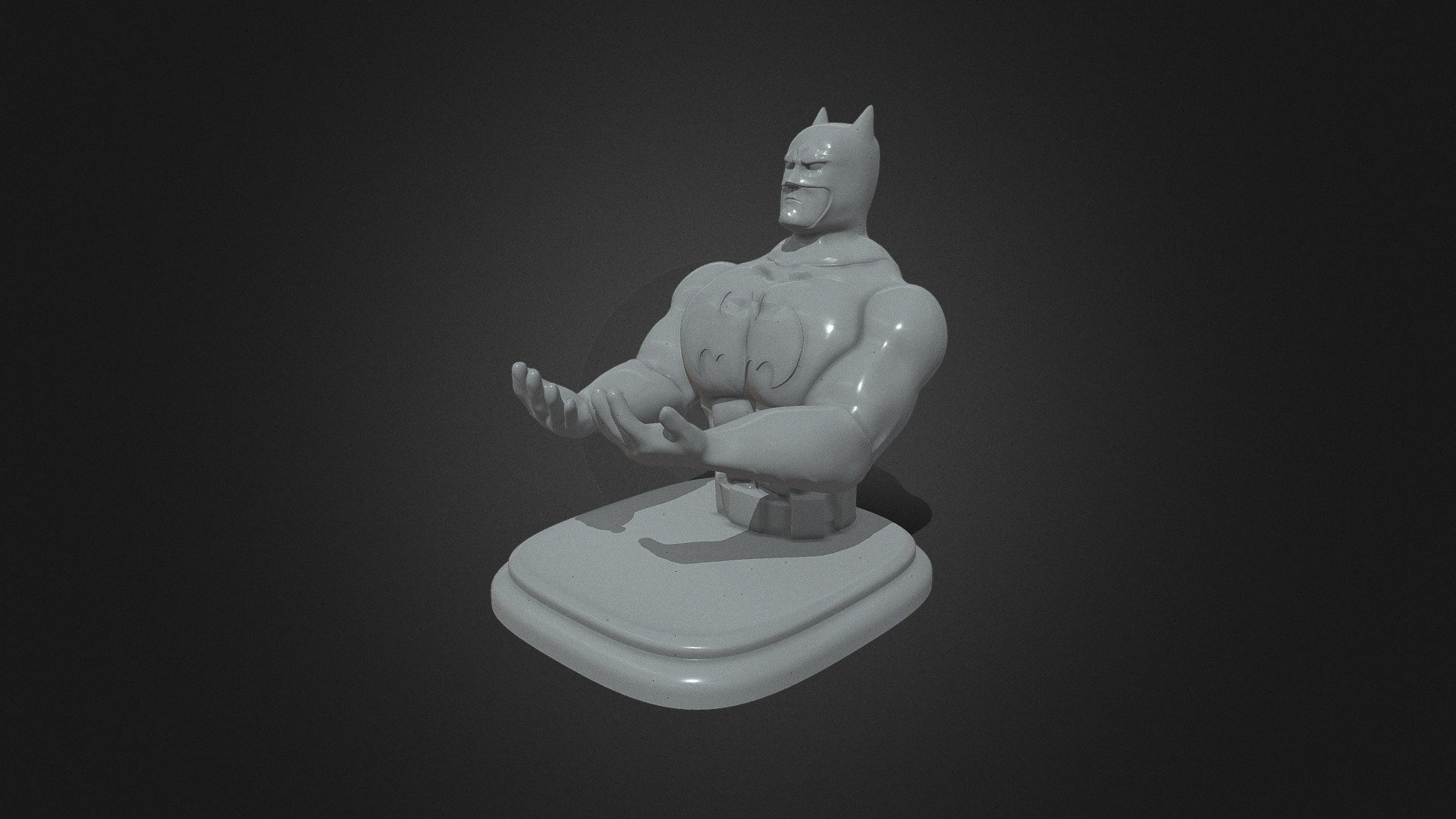 Batman Controller stand_3d print ready 3d model