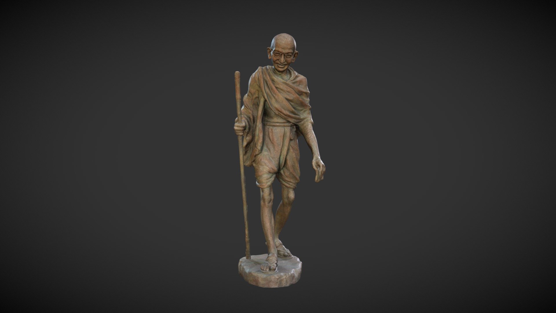 Gandhi by Wagh Sculptors #4 3d model