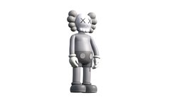 Kaws grey companion Fan Art 3D Print