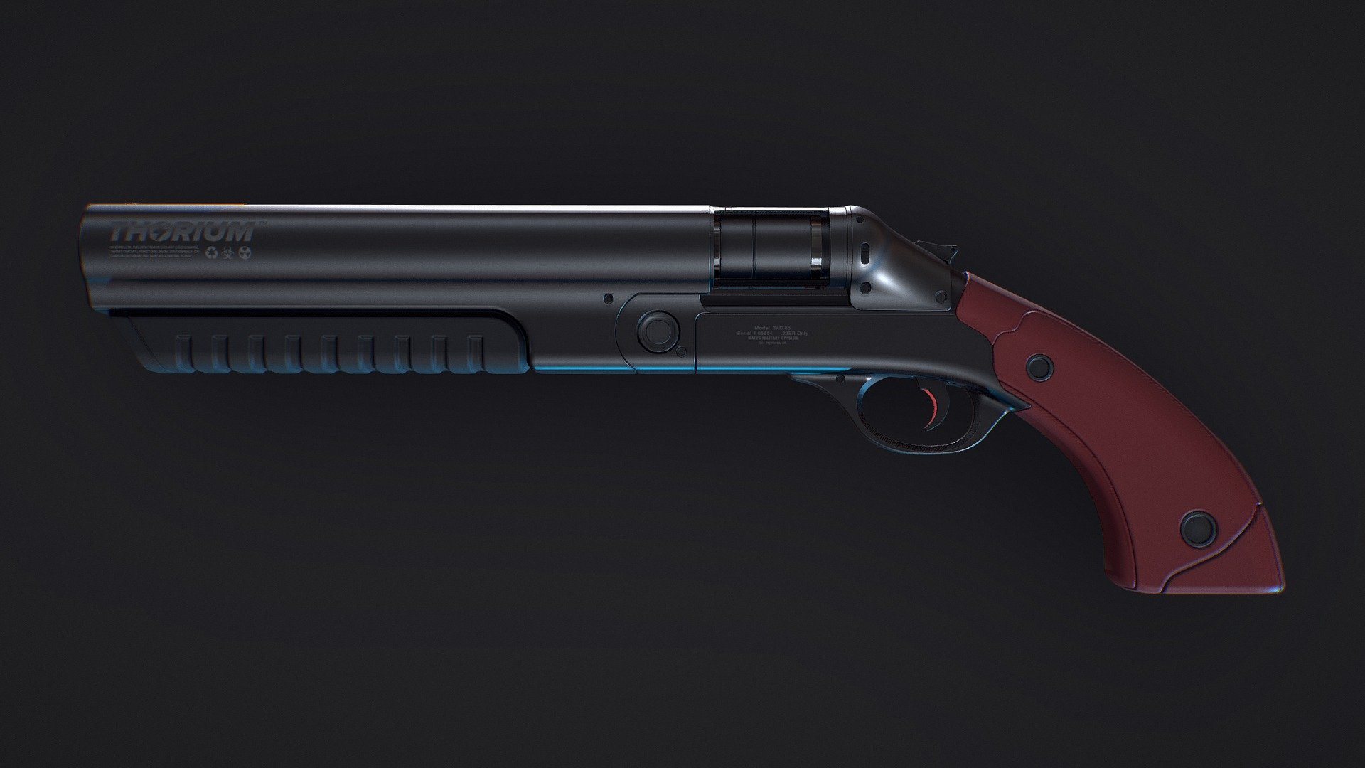 Shotgun 3d model