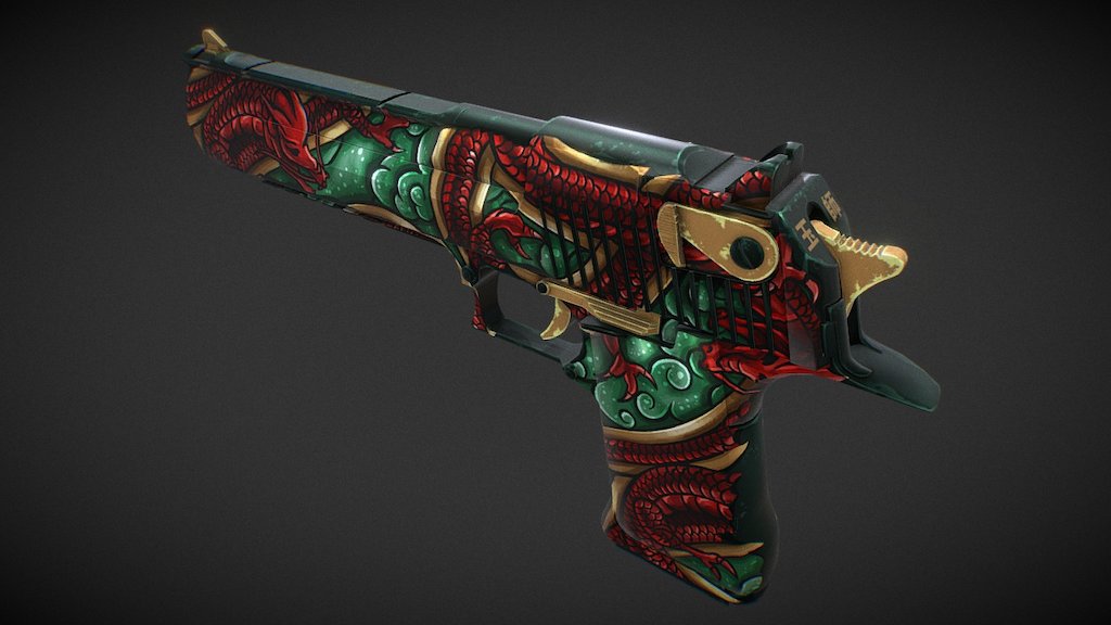 JADE WARDEN :: Desert Eagle 3d model