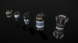 Scifi Hand Grenades