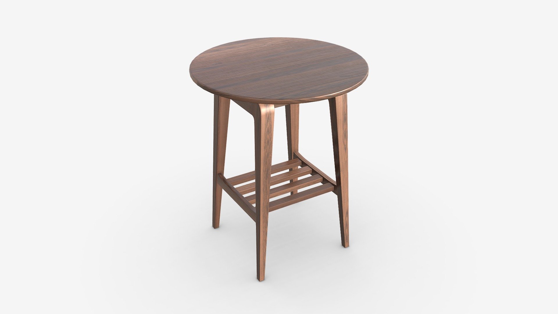 Side Table Ercol Lugo 3d model