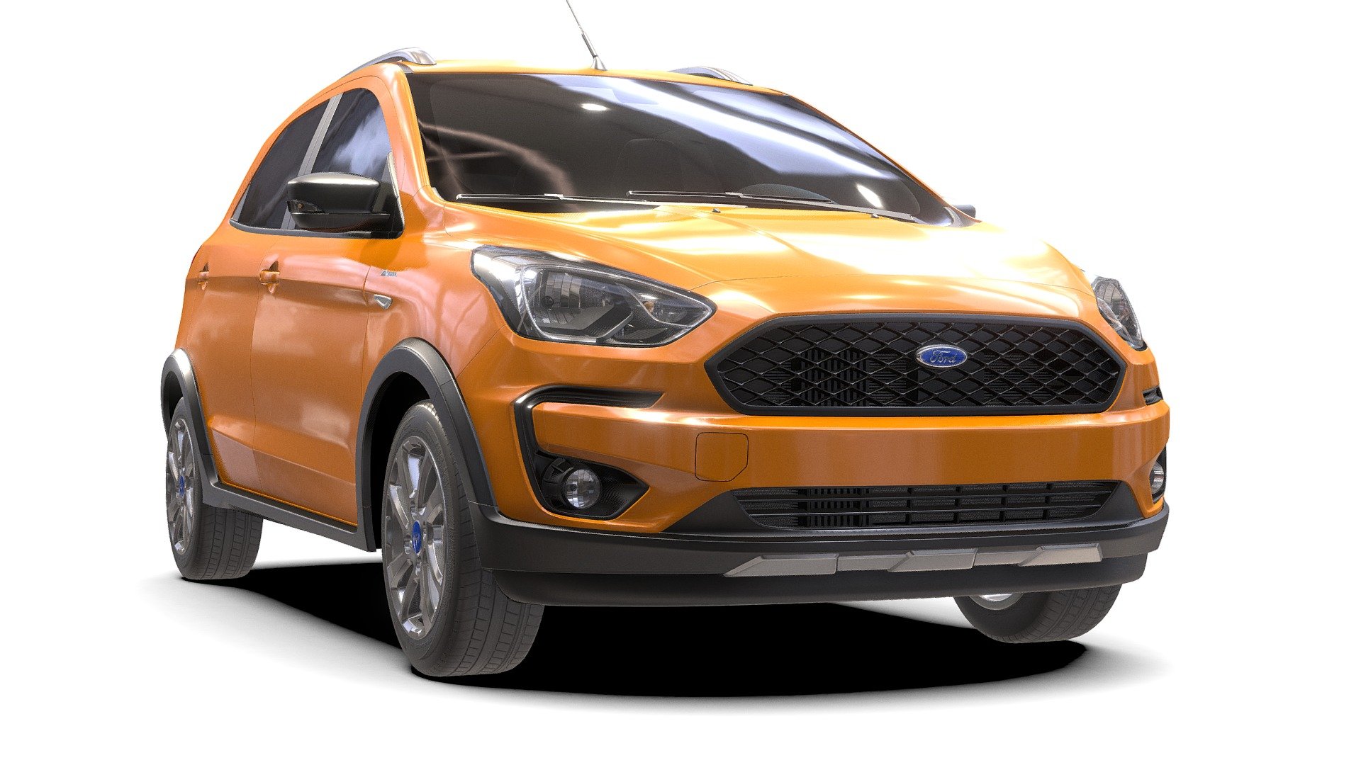 Ford KA+ Active 2019 3d model