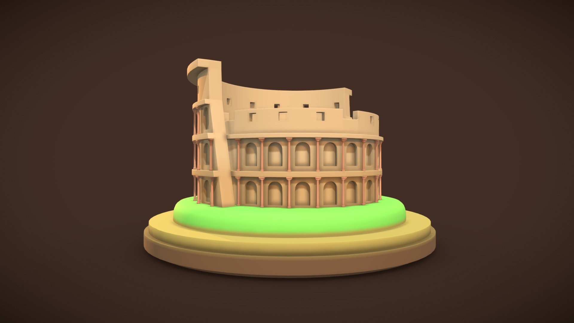 Colosseum 3d model