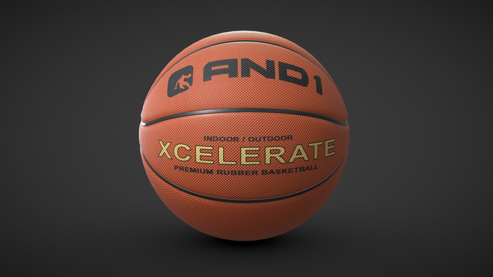 BASKETBALL AND1 XCELERATE 3d model