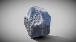 Snowy Rock #2