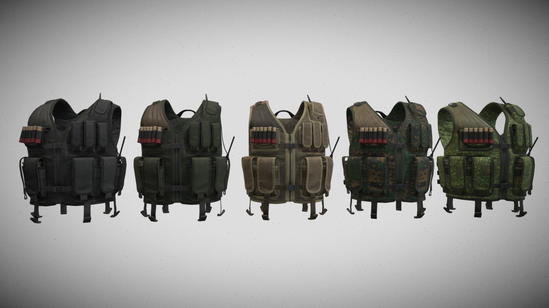 Tactical Vest 3d model