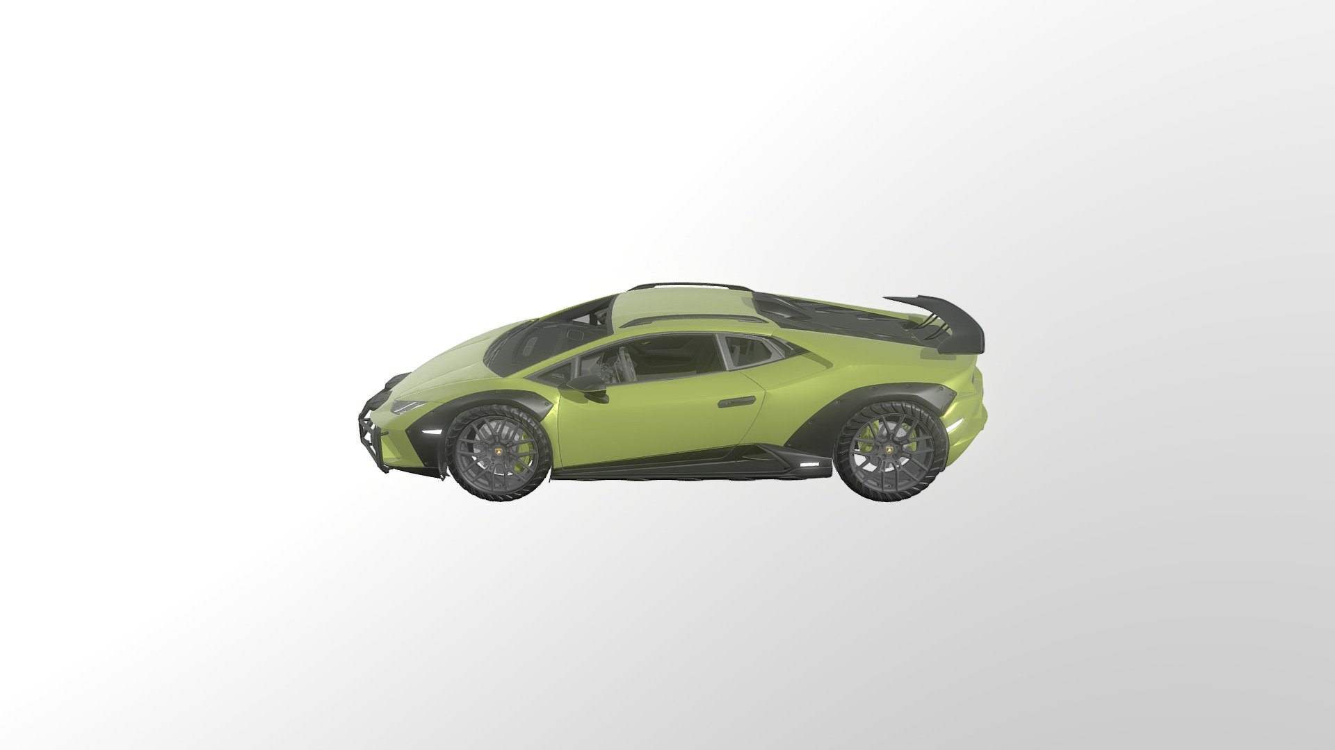 Free- Lamborghini huracan sterrato 3d model