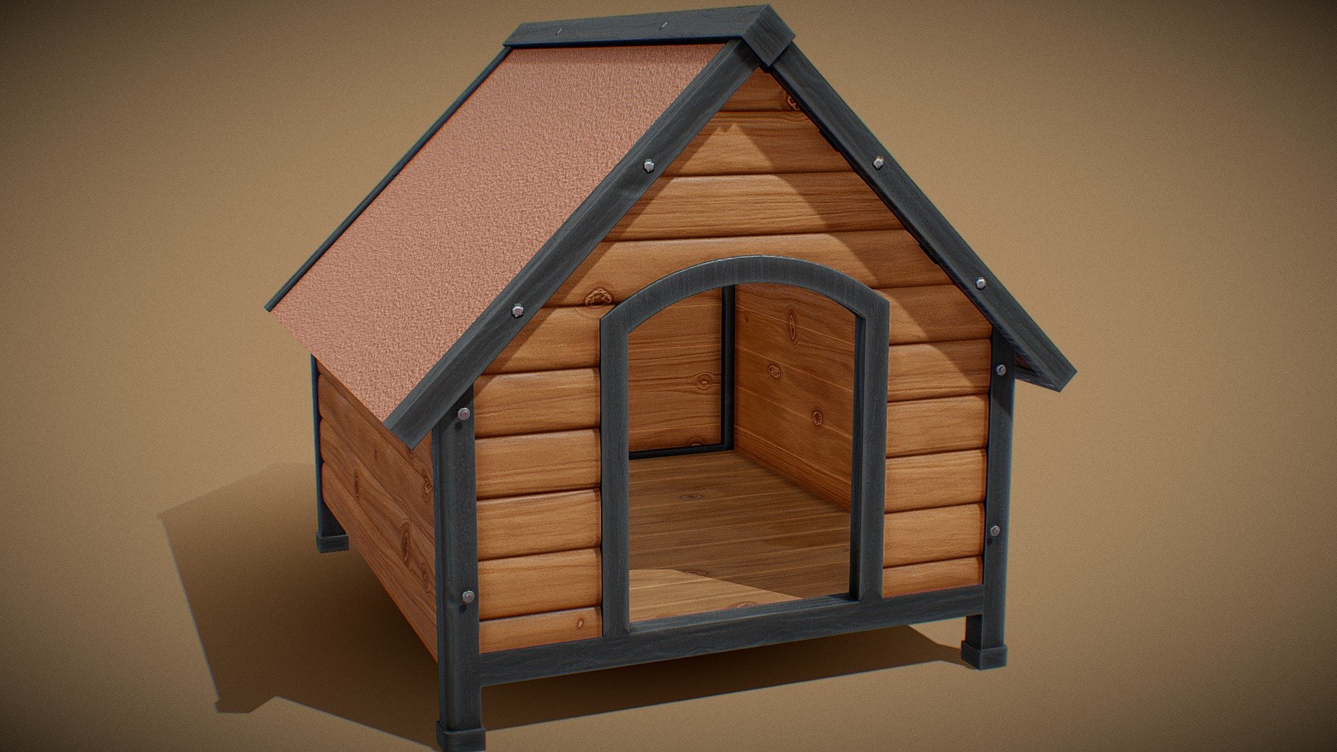 Dog House 3d model