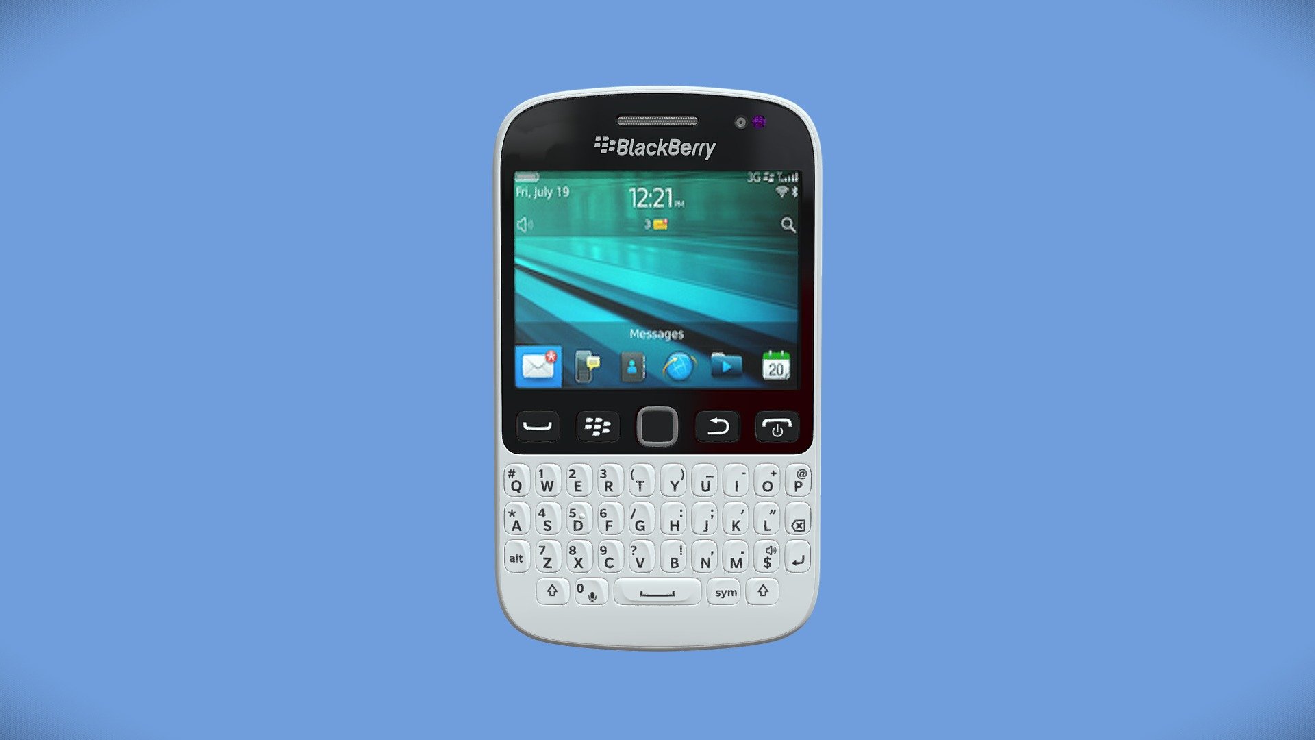 BlackBerry 9720 3d model