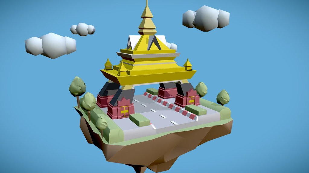 KHON KAEN 3d model