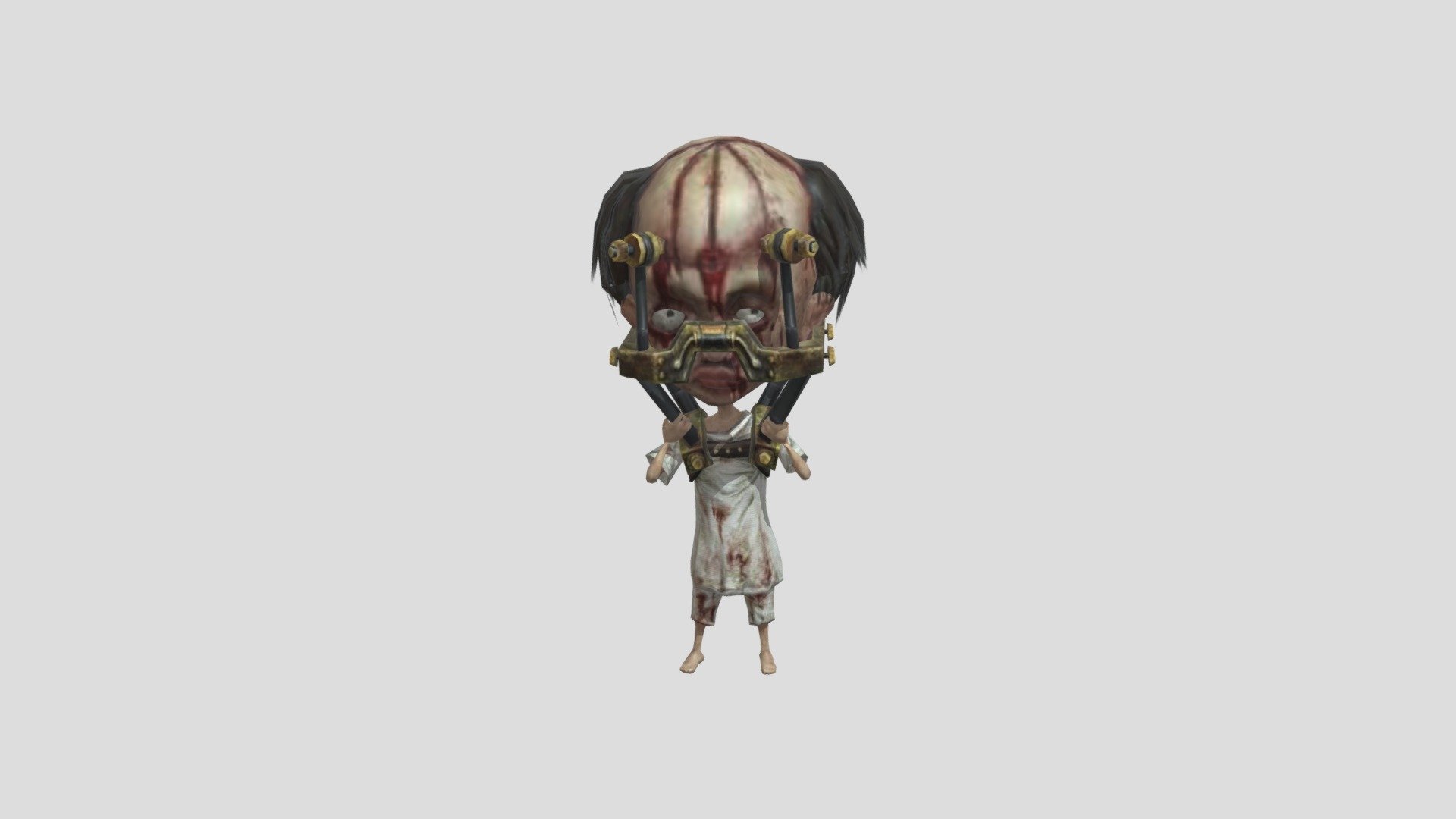 Horror Kid 3d model