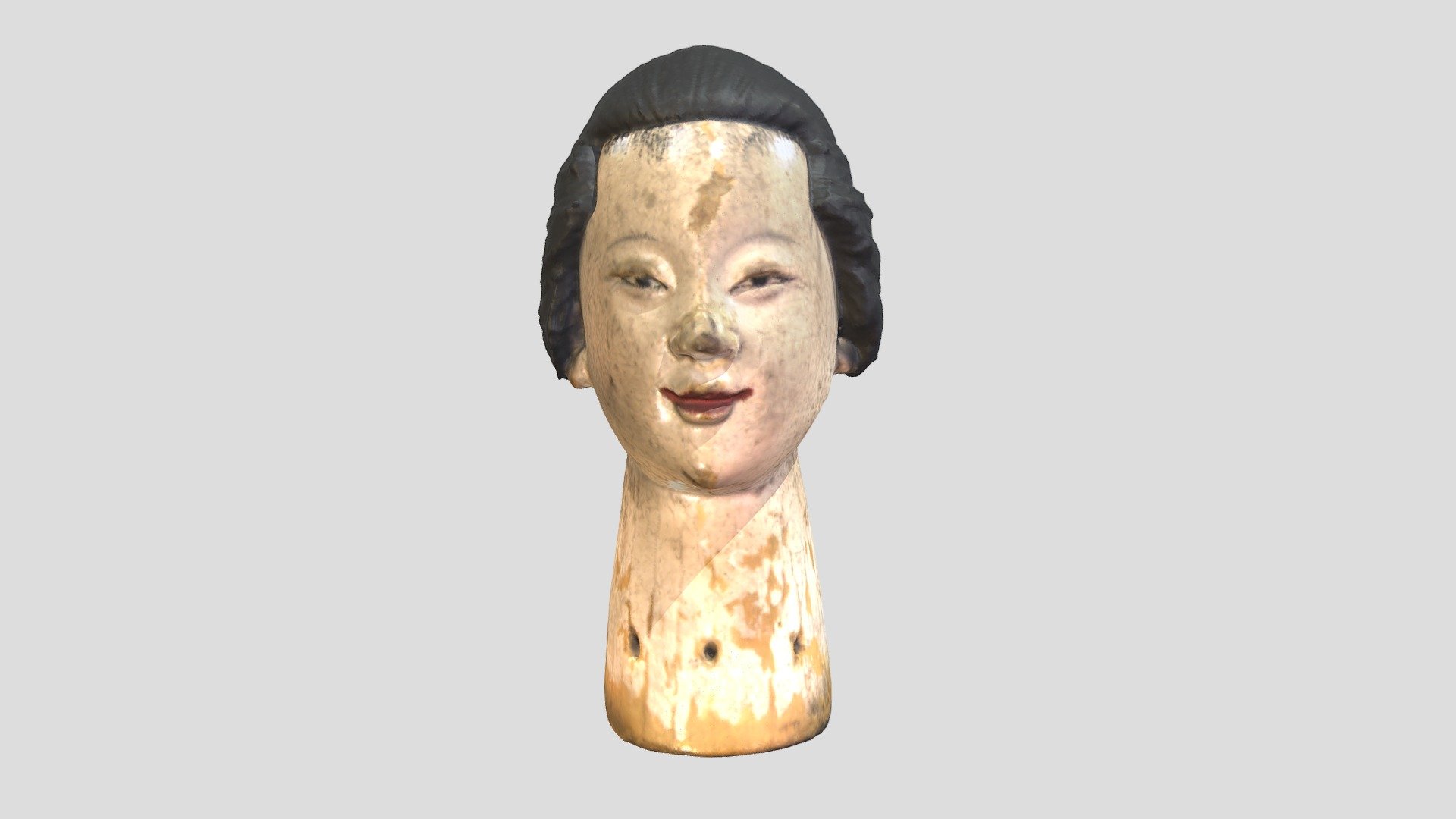 待確認偶頭 3d model